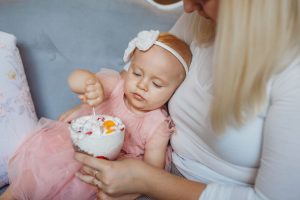 Baby photographer exeter cake smash