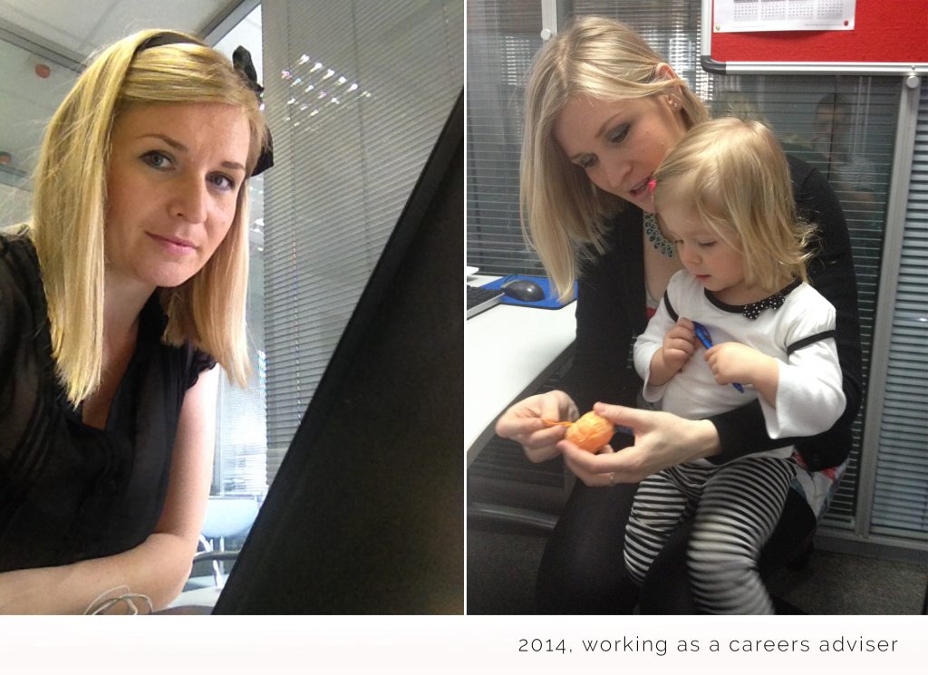working from home mum