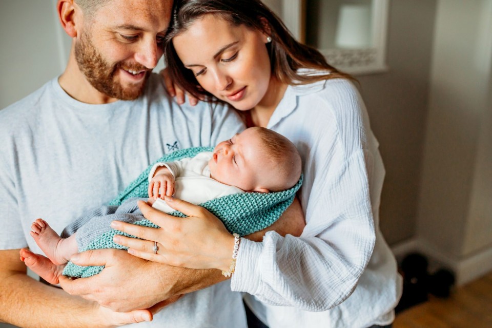 newborn photo shoot